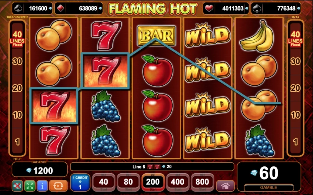 Игровой автомат Flaming Hot